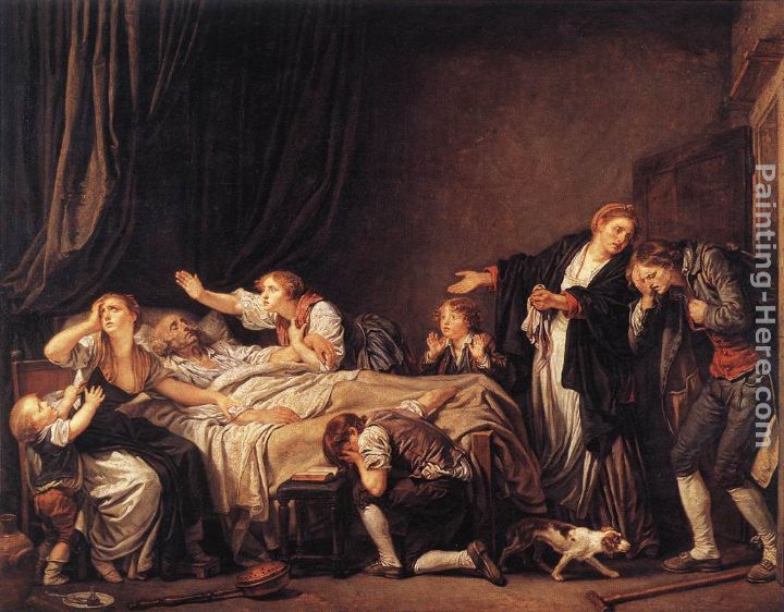 Jean Baptiste Greuze The Punished Son